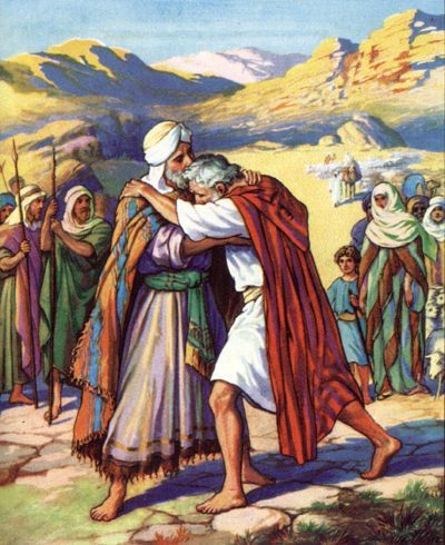 примирение Иакова с Исавом