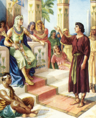 Иосиф толкует сны фараону
